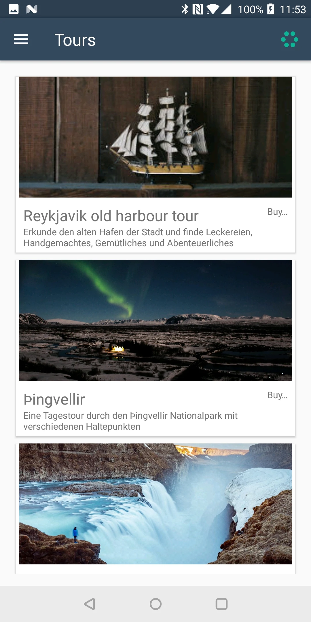 Iceland App Guide, Map & Tours screenshot